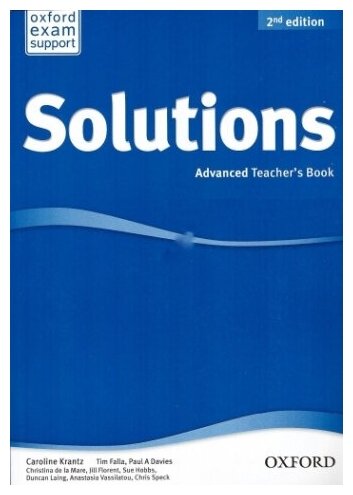 Solutions. Advanced. Teacher's Book