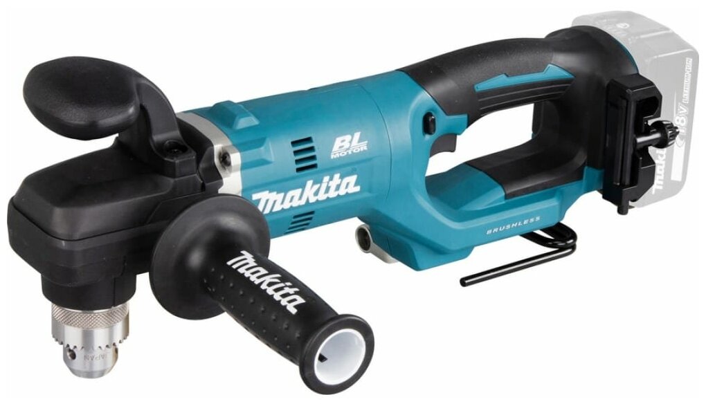 Дрель угловая аккумуляторная MAKITA DDA450ZK (без АКБ и ЗУ) - фотография № 1