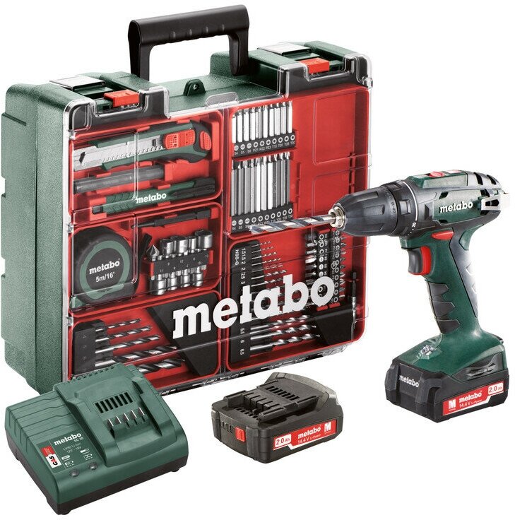 BS 14.4 Set (602206880) Аккумуляторная дрель-шуруповерт Metabo