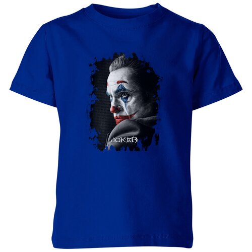 Футболка Us Basic, размер 4, синий мужская футболка джокер joker надпись клоун лицо xl красный