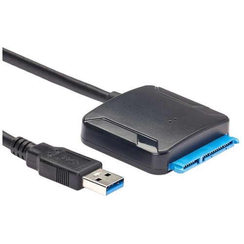 Аксессуар Vcom USB 3.0 - SATA III 2.5/3.5 +SSD CU816 адаптер кабель для жесткого диска gsmin dp26 usb 3 0 sata 3 5 inch hdd 2 5 inch ssd переходник преобразователь черный
