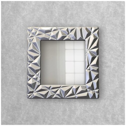 Nina mini серебро квадрат 40х40 см