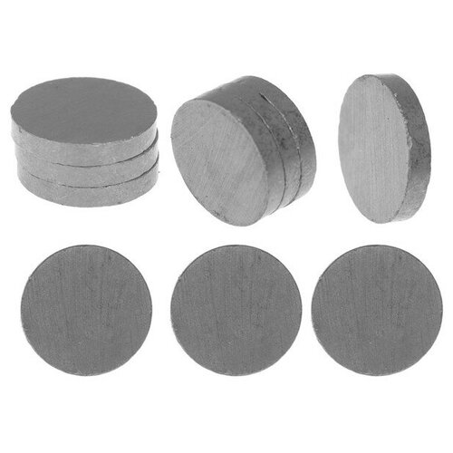 Магнит Круг набор 10 шт размер 1 шт 18 18 03 см 195₽