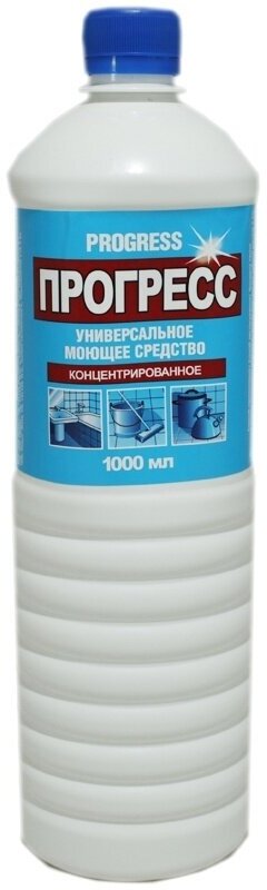 Универсальное моющее средство Прогресс 1 литр, в пластиковой упаковке (М07-2 / М-07-2)