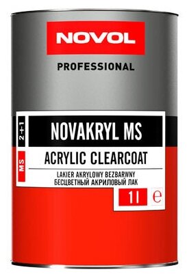 NOVOL Лак 2+1 MS Novacryl (1л+0,5л)