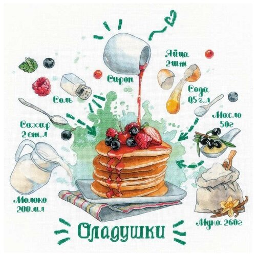 фото Набор рецепт. оладушки риолис