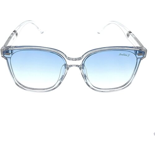 Солнцезащитные очки Smakhtin'S eyewear & accessories, голубой, бесцветный