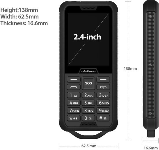 Мобильный телефон Ulefone Armor Mini 2 Black - фото №19