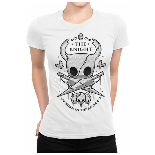 Футболка DreamShirts Hollow Knight / Полый Рыцарь Женская Белая S