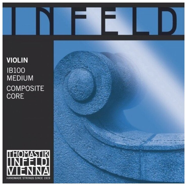 IB100 Infeld Blau Комплект струн для скрипки размером 4/4, среднее натяжение, Thomastik