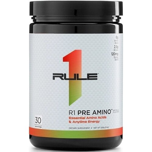 Аминокомплекс Rule 1 Pre Amino (252 г) Фруктовый пунш r1 pre amino energy rule 1 252 258 гр арбуз