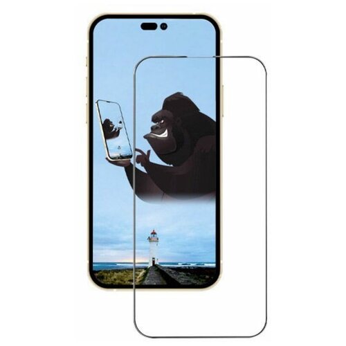 Защитное стекло ANANK 2.5D Corning Gorilla Glass Full Cover Tempered для iPhone 13 Pro 6.1 Прозрачный закаленное защитное стекло для планшета mediacom smartpad go 7 9h взрывозащищенная высококачественная пленка для экрана