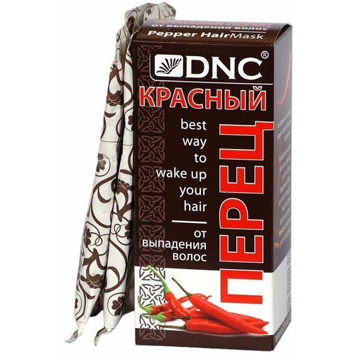Маска для волос DNC Красный перец от выпадения 100г перец горчица и хмель для волос 3 шт по 100г набор