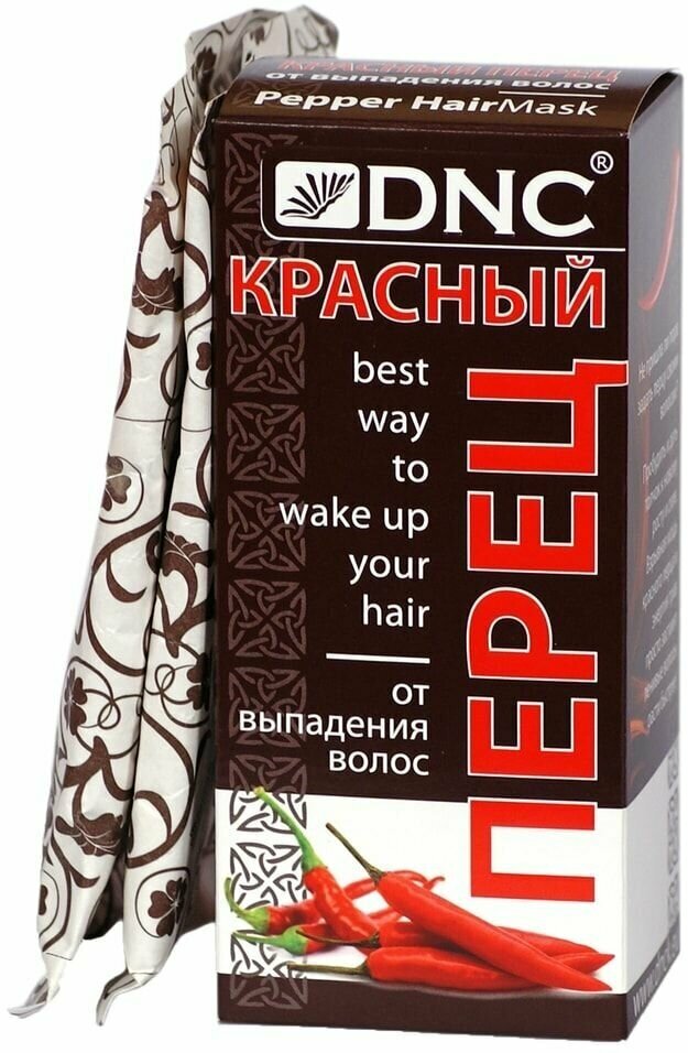 Маска для волос DNC Красный перец от выпадения 100г