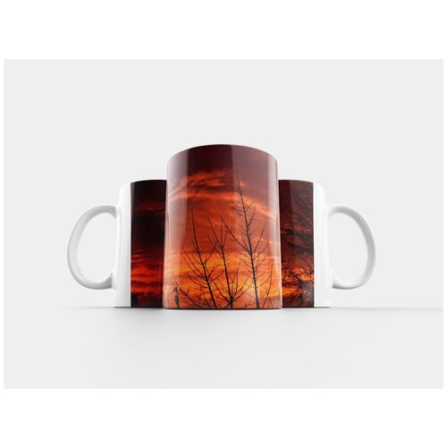 фото Кружка "утро, солнце, красный" 320 мл lotsprints