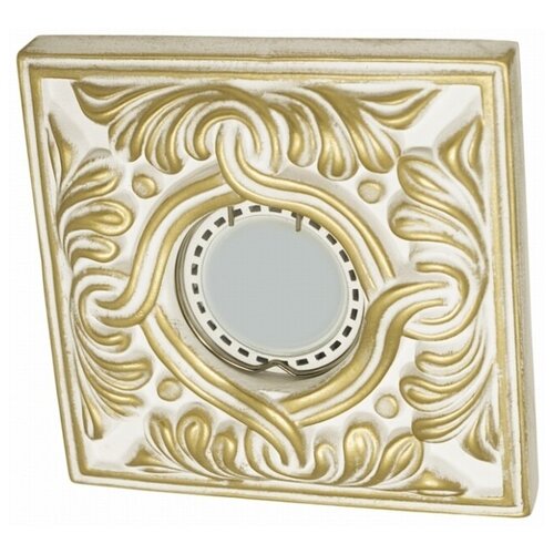 Светильник гипсовый Roden RD 002 WH/G