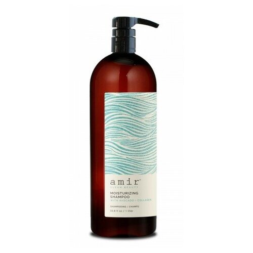 Amir Clean Beauty, Увлажняющий шампунь Moisturizing Shampoo, 1000 мл amir clean beauty увлажняющий шампунь moisturizing shampoo 1000 мл