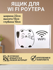 Полка для роутера WIFI 22x15x10