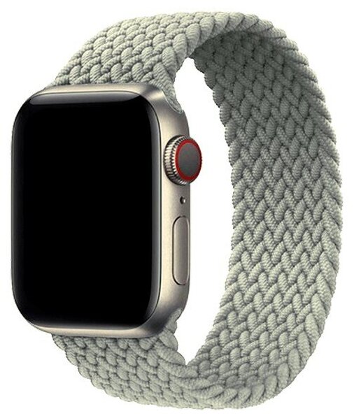 Ремешок-браслет нейлоновый Solo Loop для Apple Watch 38/40/41 мм, L(145мм), белый (10)