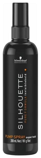 Schwarzkopf Professional, Silhouette, Pumpspray Super Hold Безупречный спрей для волос ультрасильной фиксации, 200 мл