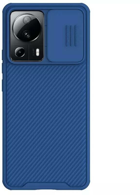 Накладка Nillkin CamShield Pro Case с защитой камеры для Xiaomi 13 Lite синий