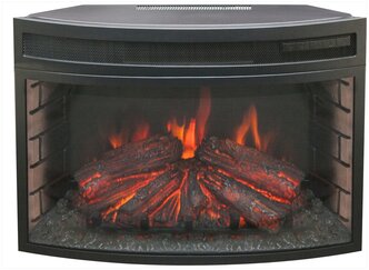 Электрический очаг RealFlame Firefield 25 S IR с инфракрасным обогревом черный