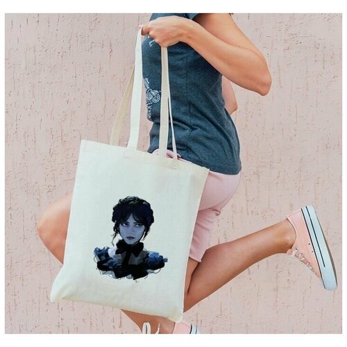 фото Сумка шоппер уэнздей нет бренда