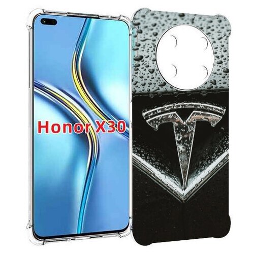 Чехол MyPads tesla тесла 1 для Honor X30 / Magic4 Lite 5G задняя-панель-накладка-бампер чехол mypads tesla тесла 3 для honor x10 задняя панель накладка бампер