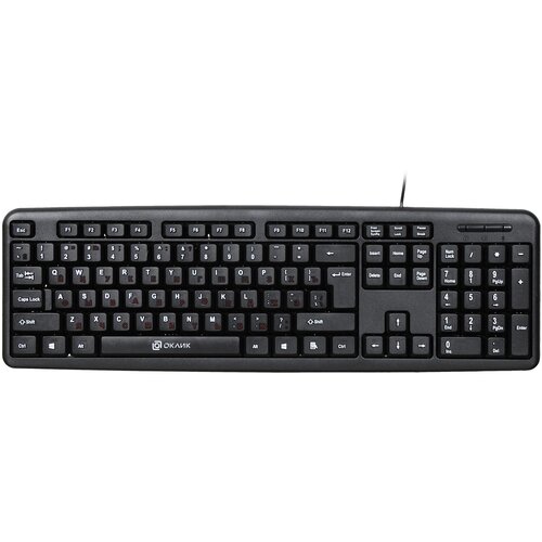 Клавиатура Оклик 90M черный USB 77000₽