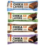 Chikalab Протеиновые батончики Chika Layers ассорти, 4шт. Х 60гр. - изображение