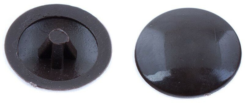 Заглушки для шурупов пластиковые Element темно-коричневый 40 шт 18310