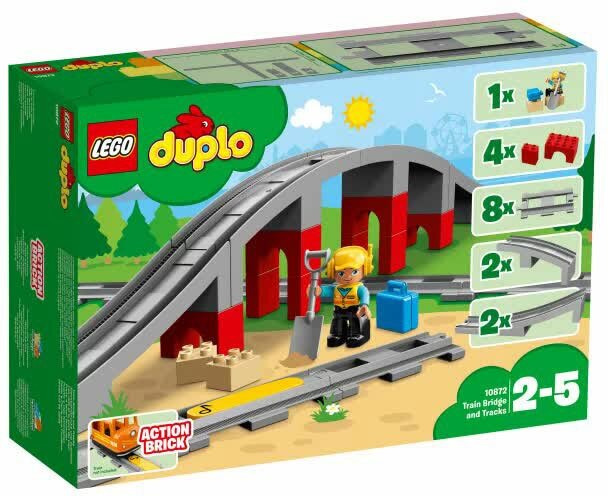 Конструктор LEGO Duplo Железнодорожный мост