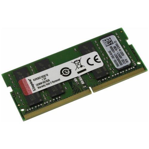 Оперативная память Fury 16GB DDR4 2666 SO DIMM KVR26S19D816 Non-ECC CL19 12V 2Rx16 280623 1x16 ГБ DDR4 KVR26S19D816 590200₽