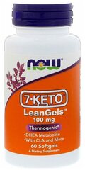 Капсулы NOW 7-Keto Leangels + CLA, 90 г, 100 мг, 60 шт.