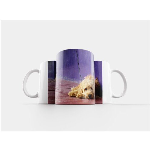 фото Кружка "собака, цвет, щенок" 320 мл lotsprints