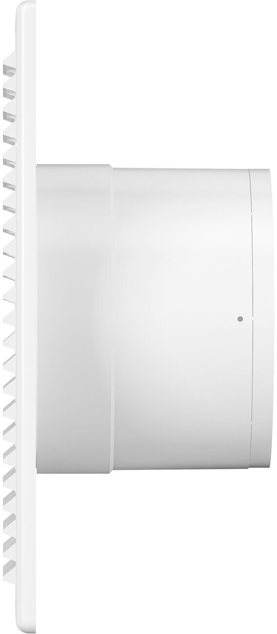 Вентилятор вытяжной AURAMAX C 5S C, D 125 мм, с обратным клапаном, с антимоскитной сеткой, прямоугольный, белый