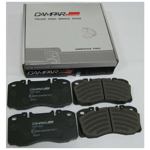 Колодки тормозные дисковые Campar Autoparts CMP5322