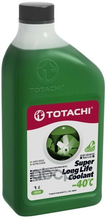 Антифриз Totachi Super Long Life Coolant Green -40C 1Л 4589904520518 41601 TOTACHI арт. 41601