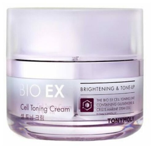 Антивозрастной крем для лица BIO EX Cell Toning Cream Tony Moly, 60 мл.