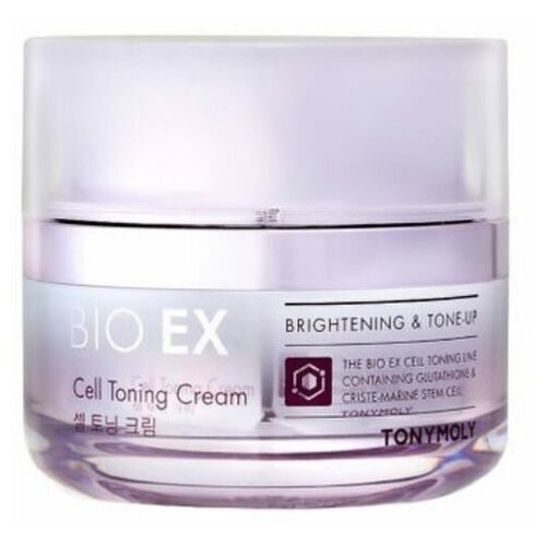 Антивозрастной крем для лица BIO EX Cell Toning Cream Tony Moly, 60 мл. tony moly антивозрастной крем для лица тонизирующий bio ex cell toning cream 60 мл