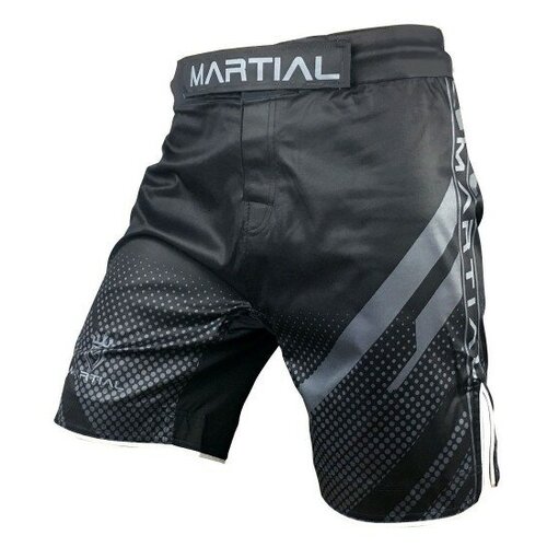 фото Шорты мма athletic pro. grey fitness ms-126 xl