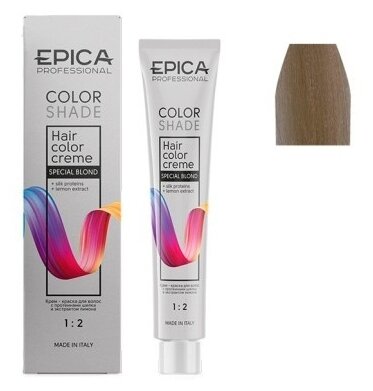 EPICA PROFESSIONAL Colorshade Крем-краска 12.10 специальный блонд пепельный, 100 мл.