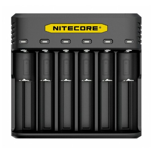 Зарядное устройство Nitecore Q6 новинка зарядное устройство для литиевой батареи фонарик игрушка многоцелевой совместим с 10440 14500 16340 16650 14650 18350 18500 18650