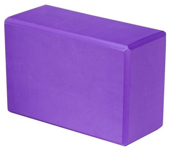 Блок для йоги Lite Weights 5496LW, фиолетовый