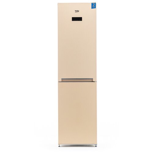 Холодильник Beko HarvestFresh CNMV5335E20VSB, система охлаждения No Frost Dual Cooling, бежевый с эффектом камня