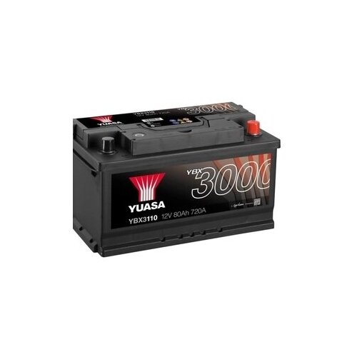 Аккумулятор Yuasa YBX3110 80 Ач 760А низкий