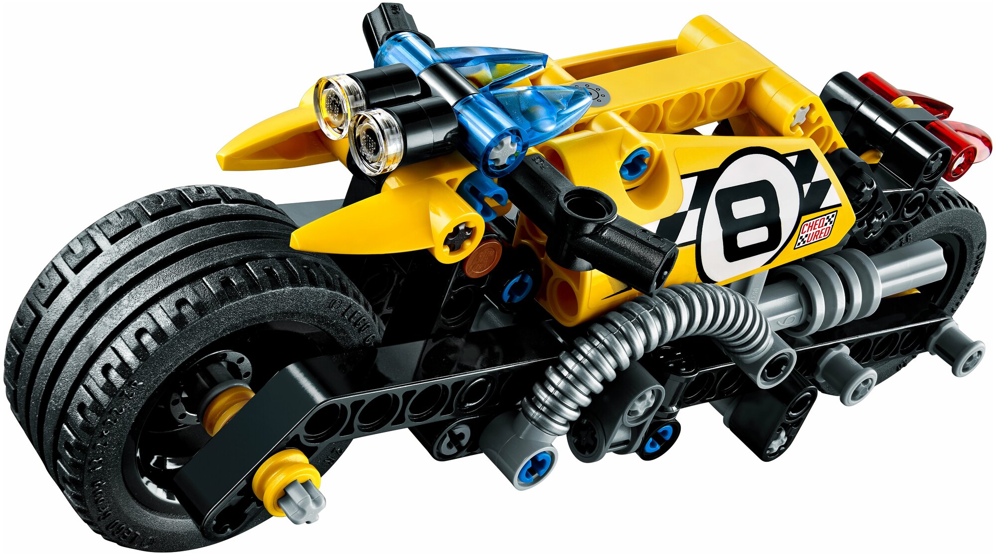LEGO Technic Мотоцикл для трюков - фото №12