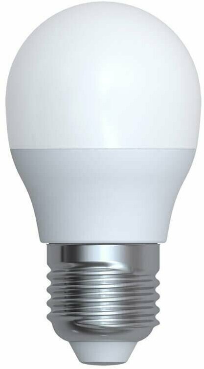Лампа светодиодная Uniel E27 6W 4000K матовая LED-G45-6W/4000K/E27/FR/RA95 PLK01WH UL-00006533