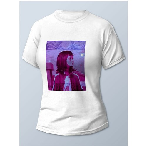 фото Футболка женская белая сериалы игра в кальмара (игра в кальмара, squid game) - 21763 brut-shop