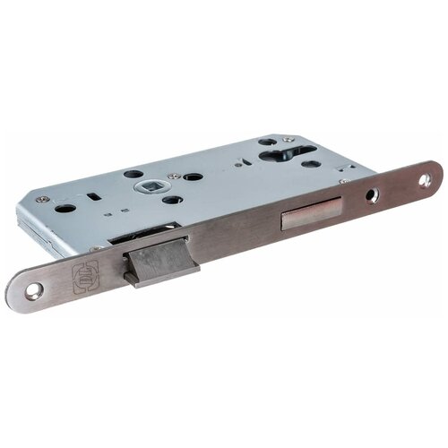 Корпус замка DOORLOCK DL401/55 PZ72 Rt нержавеющая сталь, реверсивный с запорной планкой, III класс 75310